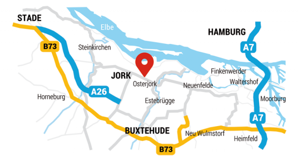 Anfahrtskarte