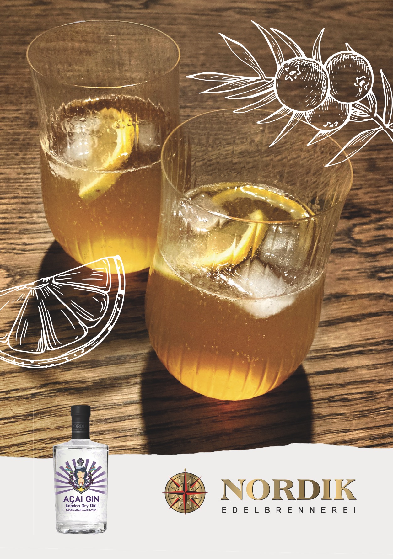 Very British Açaí Gin Tonic